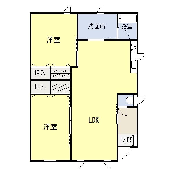 TOWN11 A（A-6） 間取り図画像