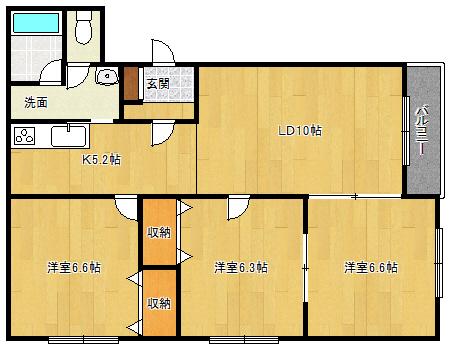  間取り図写真