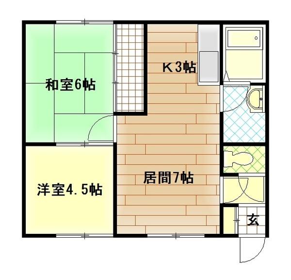  間取り図写真
