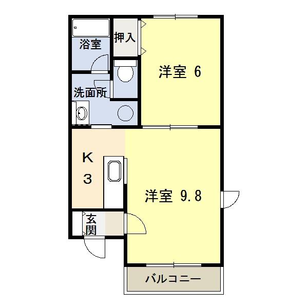 LEVANTE（レヴァンテ）（305） 間取り図画像