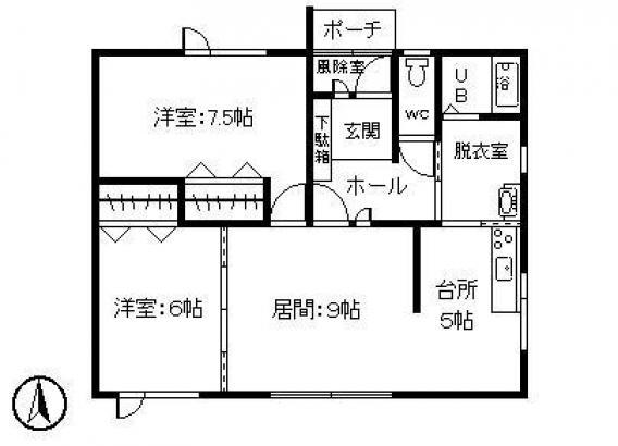  間取り図写真