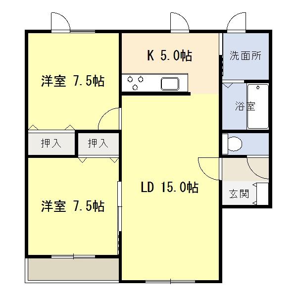  間取り図写真
