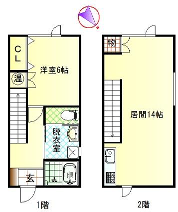 lino grace（106） 間取り図画像