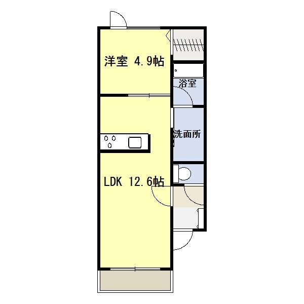 ラパーチェ529（302） 間取り図画像
