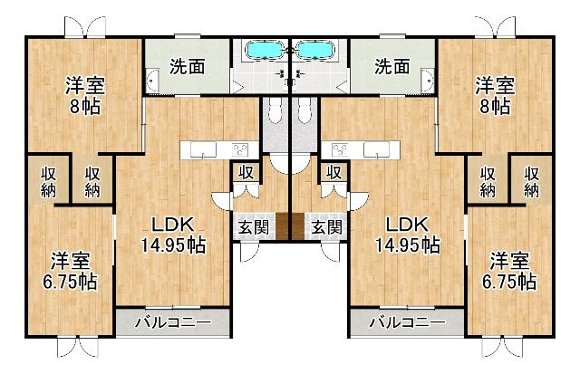  間取り図写真
