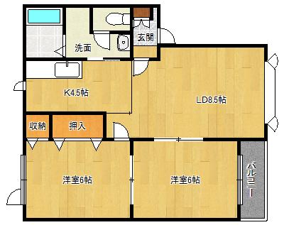  間取り図写真