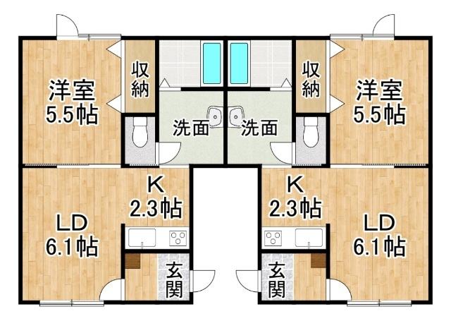  間取り図写真