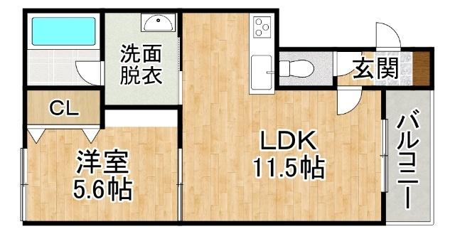  間取り図写真