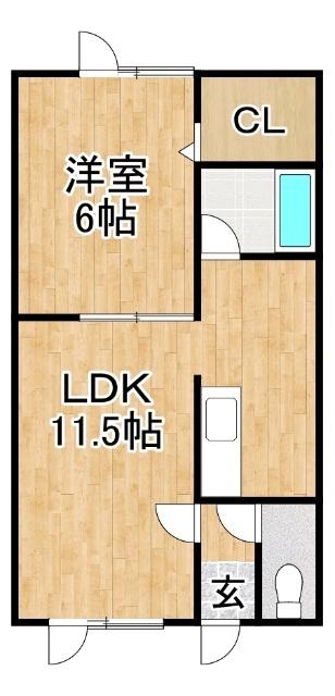 スタンザ（203） 間取り図画像