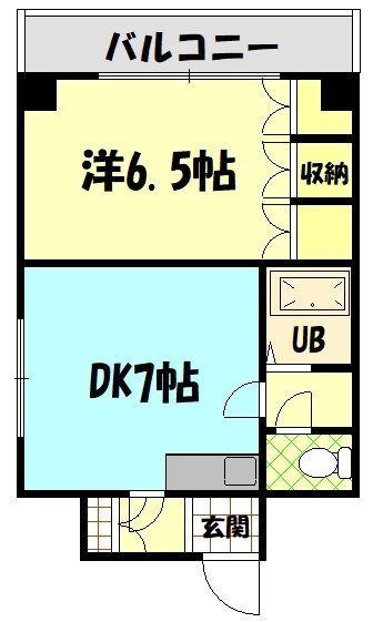 メゾンペガサス（506） 間取り図画像
