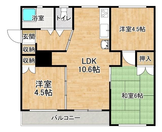  間取り図写真