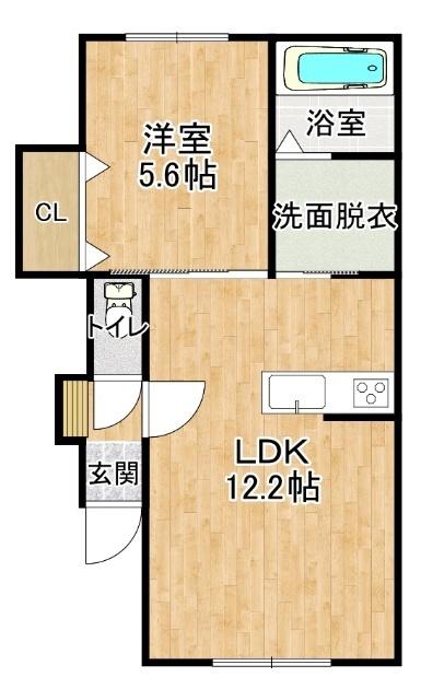 グラシアスSH（202） 間取り図画像