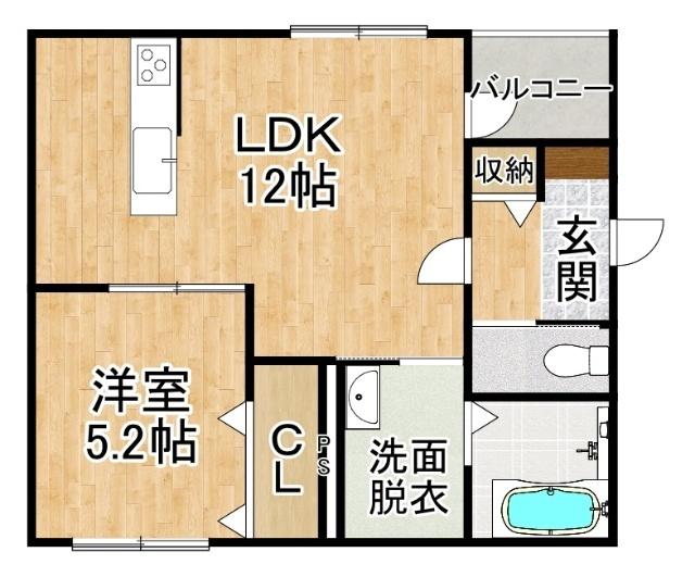 RubyⅦ（ルビー7）（105） 間取り図画像