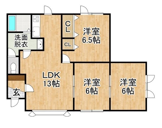  間取り図写真