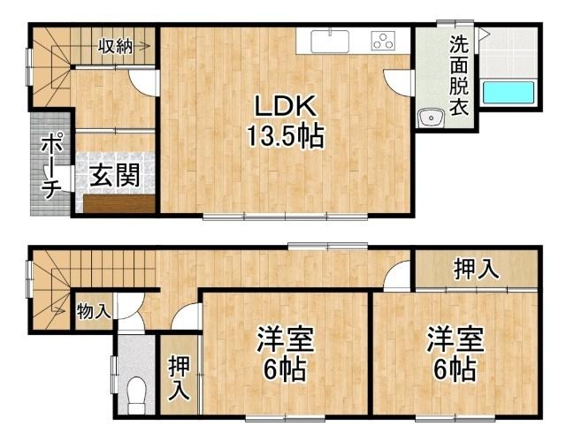  間取り図写真