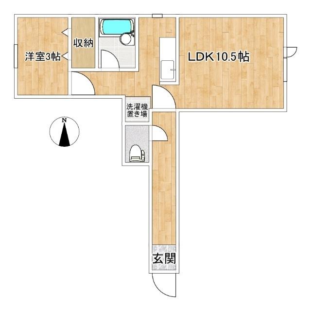  間取り図写真