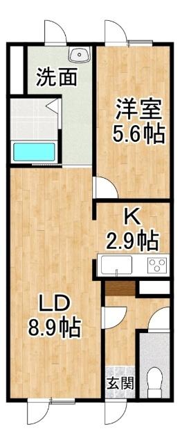  間取り図写真