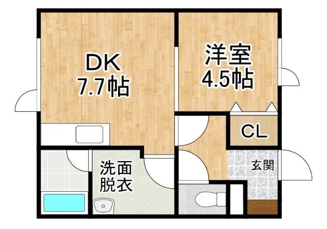  間取り図写真