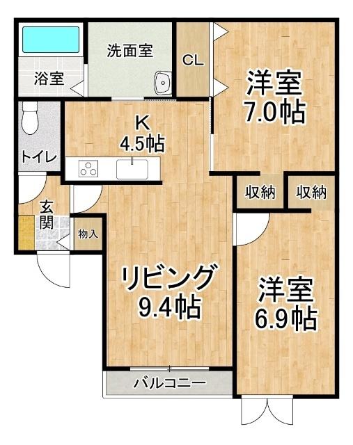  間取り図写真