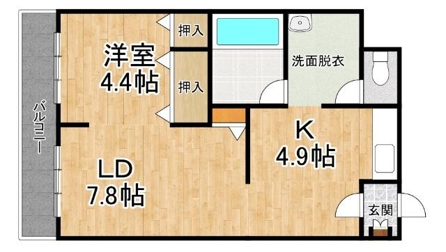  間取り図写真