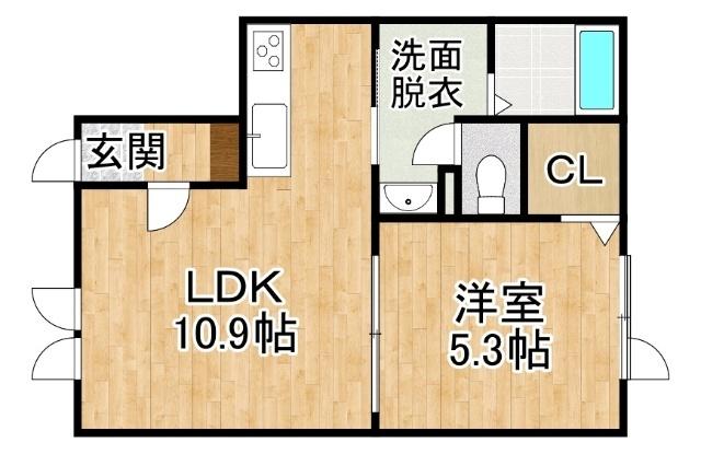  間取り図写真