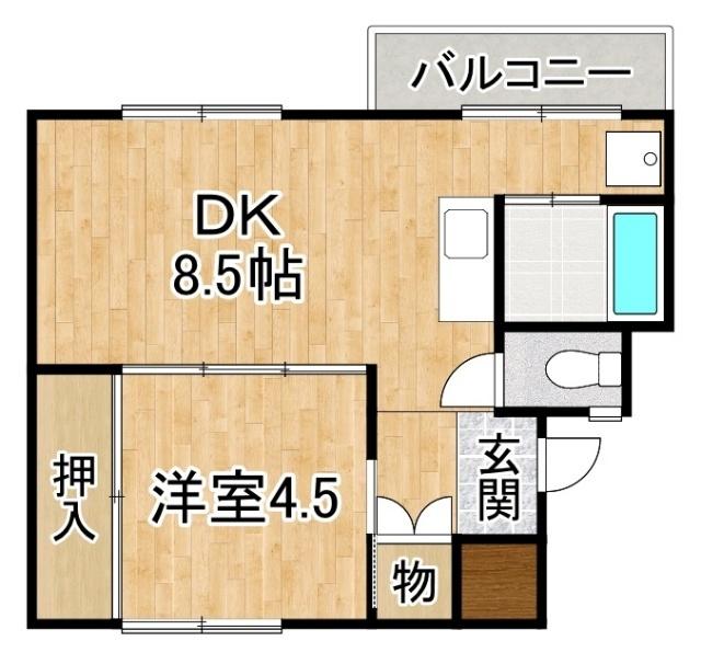  間取り図写真