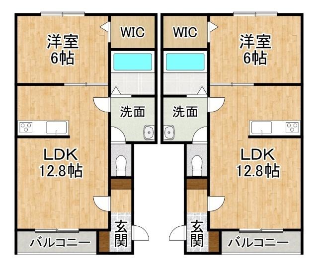 RutileⅡ（105） 間取り図画像