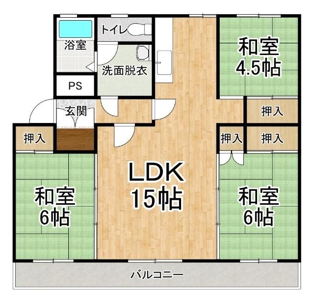 間取り図写真