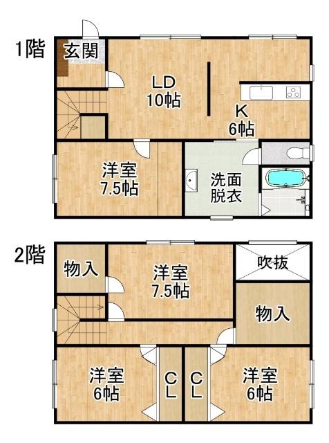  間取り図写真