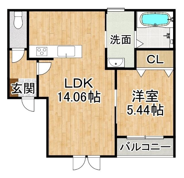Larissa（ラリッサ）（305） 間取り図画像
