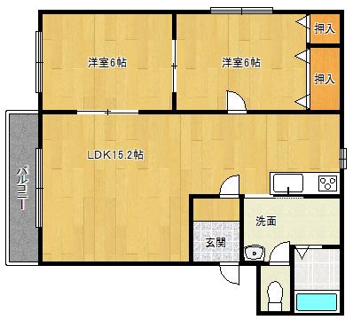  間取り図写真