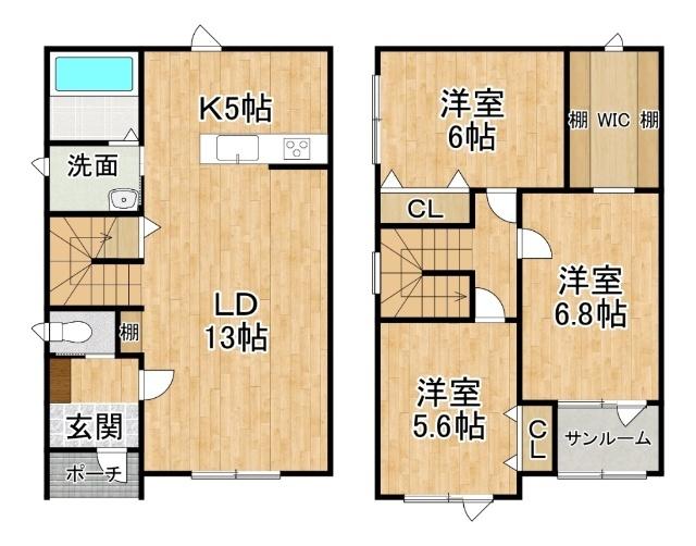  間取り図写真