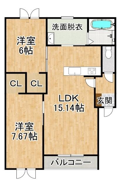  間取り図写真