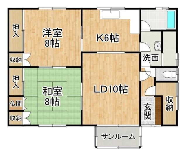  間取り図写真