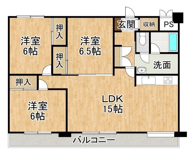 間取り図写真