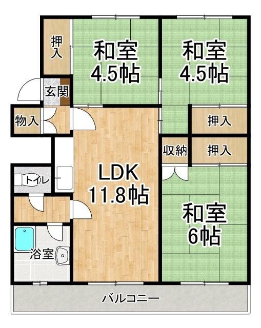  間取り図写真