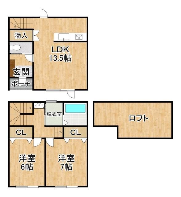  間取り図写真