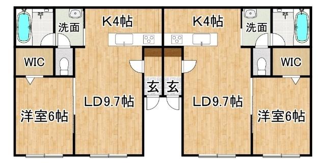  間取り図写真