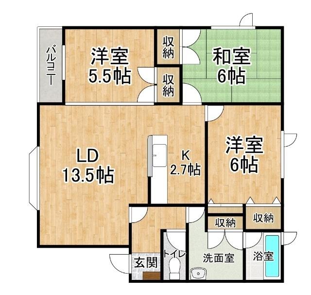  間取り図写真