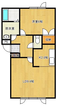 ポーラアルファ（102） 間取り図画像