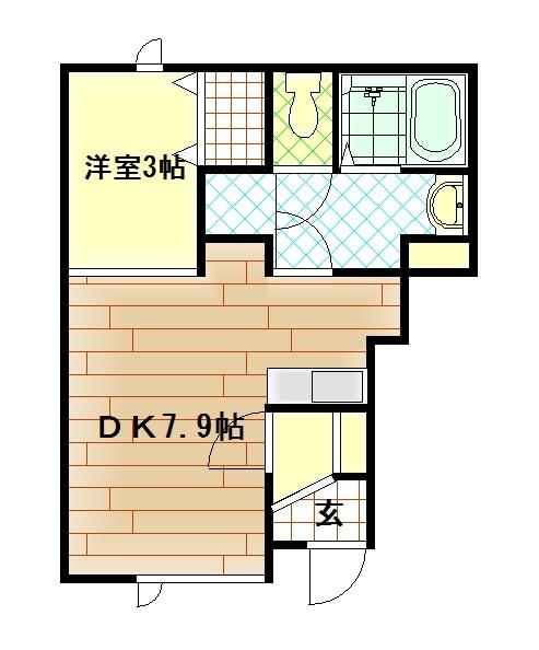 SmileⅡ（203） 間取り図画像