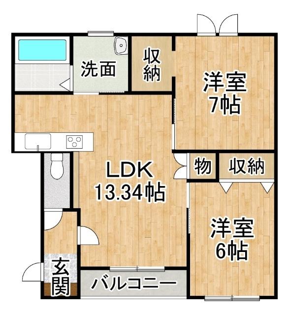 irune(イルネ)（302） 間取り図画像