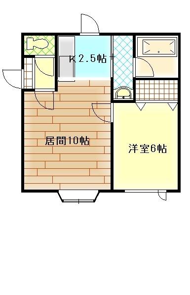 ノーシスＢ（102） 間取り図画像