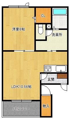 kirariⅠ（キラリⅠ）（203） 間取り図画像