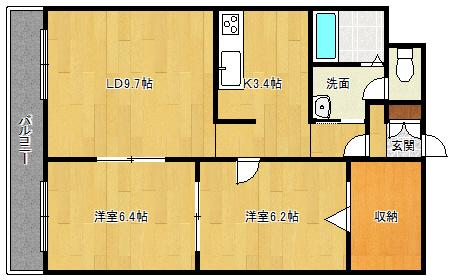  間取り図写真