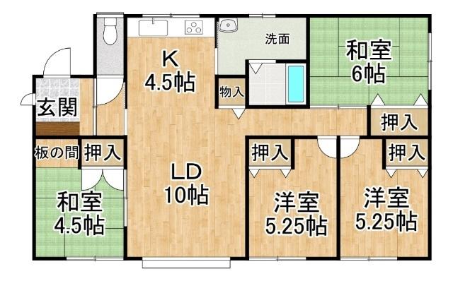  間取り図写真