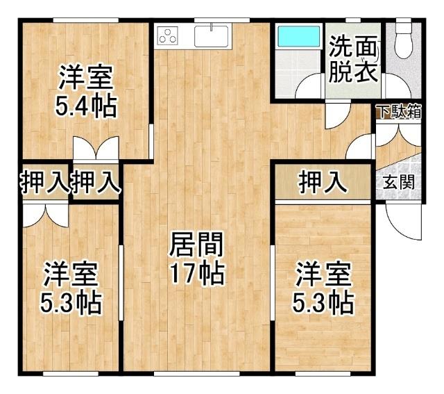  間取り図写真