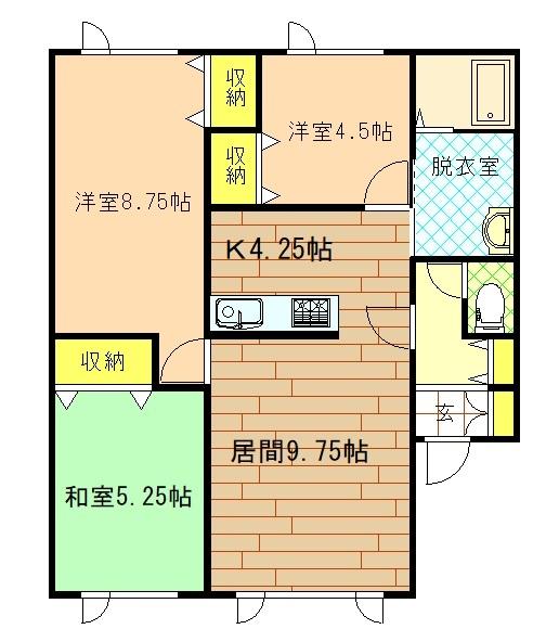  間取り図写真