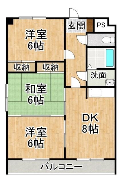  間取り図写真
