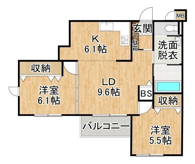  間取り図写真